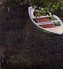 Claude Monet The Row Boat painting